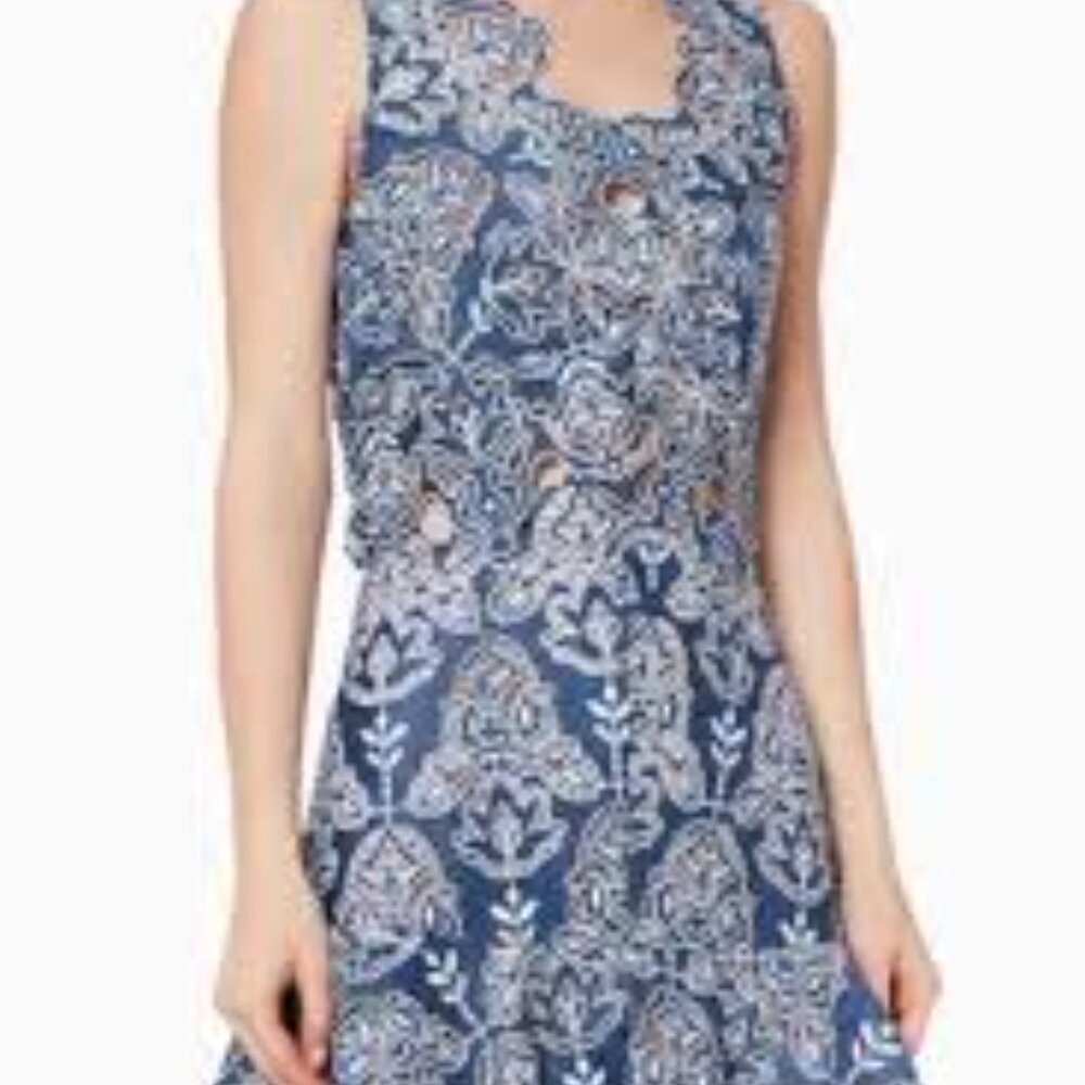 Elliatt Blue Asymmetrical Dress